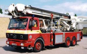 Mercedes-Benz 2228 Angloco / Bronto Skylift Aerial Ladder Platfrom (UK) '1990